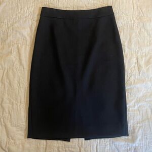 Kate Spade Classic Black Pencil Skirt Office Siren Size 0 worn once